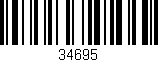 Código de barras (EAN, GTIN, SKU, ISBN): '34695'