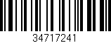 Código de barras (EAN, GTIN, SKU, ISBN): '34717241'