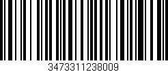 Código de barras (EAN, GTIN, SKU, ISBN): '3473311238009'