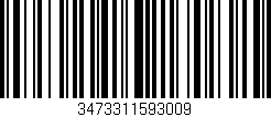 Código de barras (EAN, GTIN, SKU, ISBN): '3473311593009'