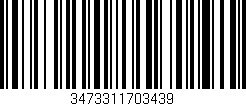Código de barras (EAN, GTIN, SKU, ISBN): '3473311703439'