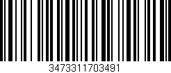 Código de barras (EAN, GTIN, SKU, ISBN): '3473311703491'