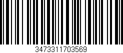 Código de barras (EAN, GTIN, SKU, ISBN): '3473311703569'