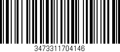 Código de barras (EAN, GTIN, SKU, ISBN): '3473311704146'