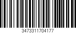 Código de barras (EAN, GTIN, SKU, ISBN): '3473311704177'
