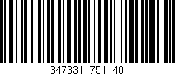 Código de barras (EAN, GTIN, SKU, ISBN): '3473311751140'