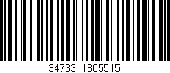 Código de barras (EAN, GTIN, SKU, ISBN): '3473311805515'