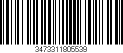 Código de barras (EAN, GTIN, SKU, ISBN): '3473311805539'