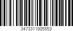 Código de barras (EAN, GTIN, SKU, ISBN): '3473311805553'