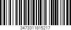 Código de barras (EAN, GTIN, SKU, ISBN): '3473311815217'