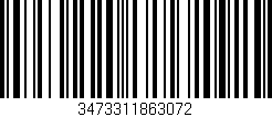 Código de barras (EAN, GTIN, SKU, ISBN): '3473311863072'