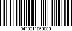 Código de barras (EAN, GTIN, SKU, ISBN): '3473311863089'