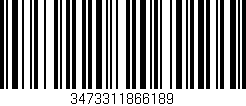 Código de barras (EAN, GTIN, SKU, ISBN): '3473311866189'