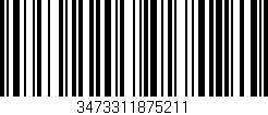 Código de barras (EAN, GTIN, SKU, ISBN): '3473311875211'