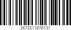 Código de barras (EAN, GTIN, SKU, ISBN): '3473311878137'