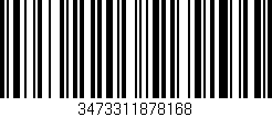 Código de barras (EAN, GTIN, SKU, ISBN): '3473311878168'