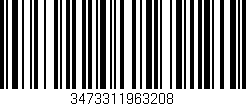 Código de barras (EAN, GTIN, SKU, ISBN): '3473311963208'