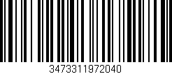 Código de barras (EAN, GTIN, SKU, ISBN): '3473311972040'