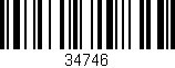 Código de barras (EAN, GTIN, SKU, ISBN): '34746'