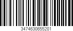 Código de barras (EAN, GTIN, SKU, ISBN): '3474630655201'