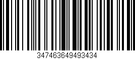 Código de barras (EAN, GTIN, SKU, ISBN): '347463649493434'
