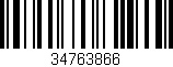 Código de barras (EAN, GTIN, SKU, ISBN): '34763866'