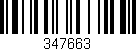 Código de barras (EAN, GTIN, SKU, ISBN): '347663'