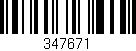 Código de barras (EAN, GTIN, SKU, ISBN): '347671'