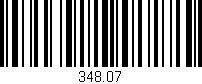 Código de barras (EAN, GTIN, SKU, ISBN): '348.07'