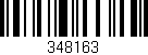 Código de barras (EAN, GTIN, SKU, ISBN): '348163'