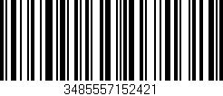 Código de barras (EAN, GTIN, SKU, ISBN): '3485557152421'