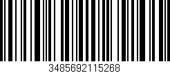 Código de barras (EAN, GTIN, SKU, ISBN): '3485692115268'