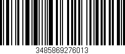 Código de barras (EAN, GTIN, SKU, ISBN): '3485869276013'