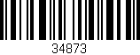 Código de barras (EAN, GTIN, SKU, ISBN): '34873'