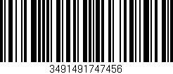 Código de barras (EAN, GTIN, SKU, ISBN): '3491491747456'