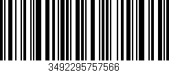 Código de barras (EAN, GTIN, SKU, ISBN): '3492295757566'
