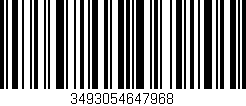 Código de barras (EAN, GTIN, SKU, ISBN): '3493054647968'