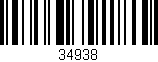Código de barras (EAN, GTIN, SKU, ISBN): '34938'