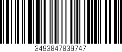 Código de barras (EAN, GTIN, SKU, ISBN): '3493847839747'
