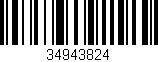 Código de barras (EAN, GTIN, SKU, ISBN): '34943824'