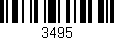 Código de barras (EAN, GTIN, SKU, ISBN): '3495'