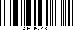 Código de barras (EAN, GTIN, SKU, ISBN): '3495705772692'