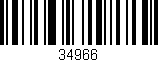 Código de barras (EAN, GTIN, SKU, ISBN): '34966'