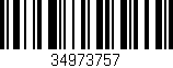 Código de barras (EAN, GTIN, SKU, ISBN): '34973757'