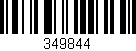 Código de barras (EAN, GTIN, SKU, ISBN): '349844'