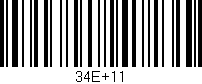 Código de barras (EAN, GTIN, SKU, ISBN): '34E+11'