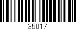 Código de barras (EAN, GTIN, SKU, ISBN): '35017'