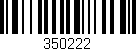 Código de barras (EAN, GTIN, SKU, ISBN): '350222'