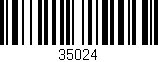 Código de barras (EAN, GTIN, SKU, ISBN): '35024'