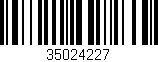 Código de barras (EAN, GTIN, SKU, ISBN): '35024227'